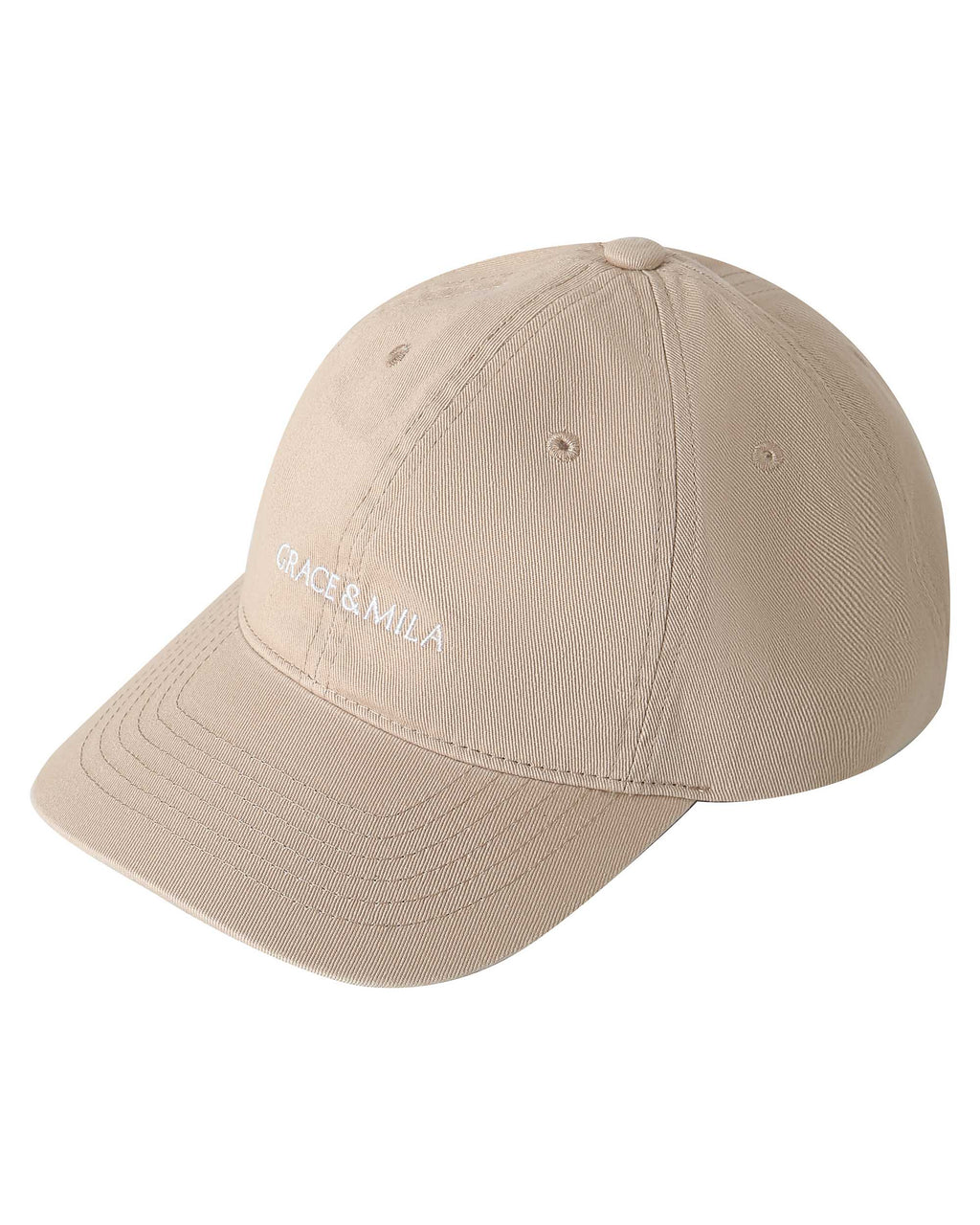 Casquette Avec Logo Beige Slimane