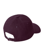 Cap With Logo Burgundy Slimane