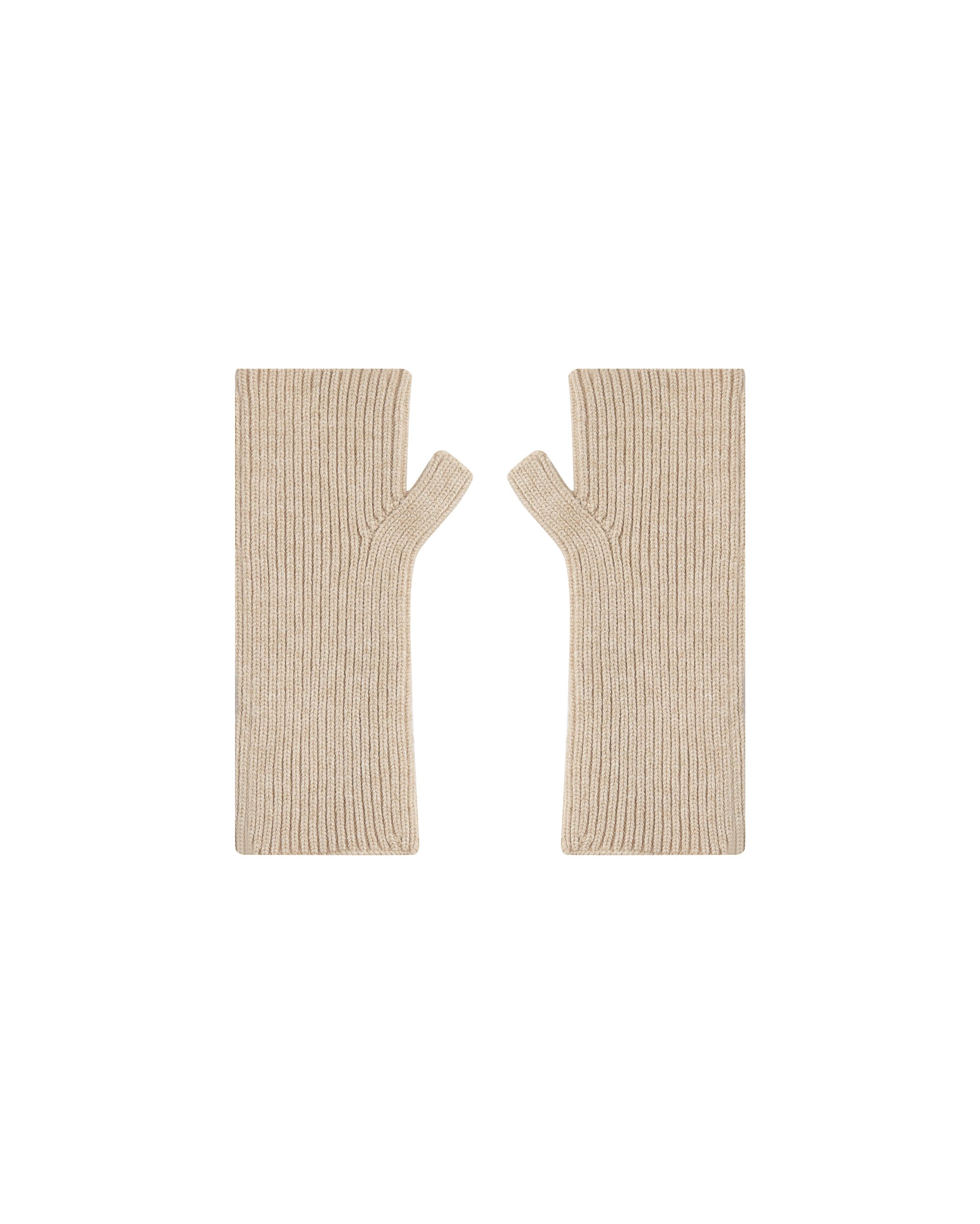 Vanilla Knitted Mittens Samael