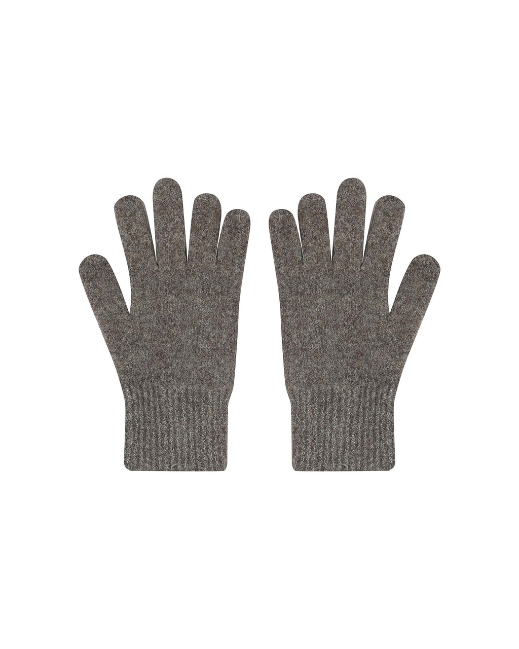 Mitaines Tricotees Taupe Safe