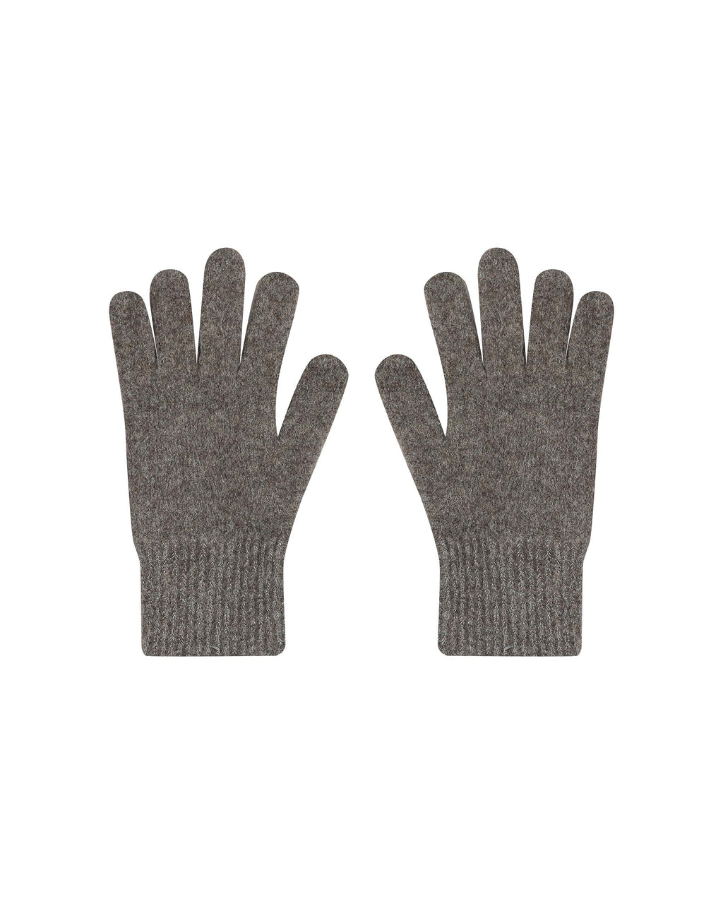 Mitaines Tricotees Taupe Safe
