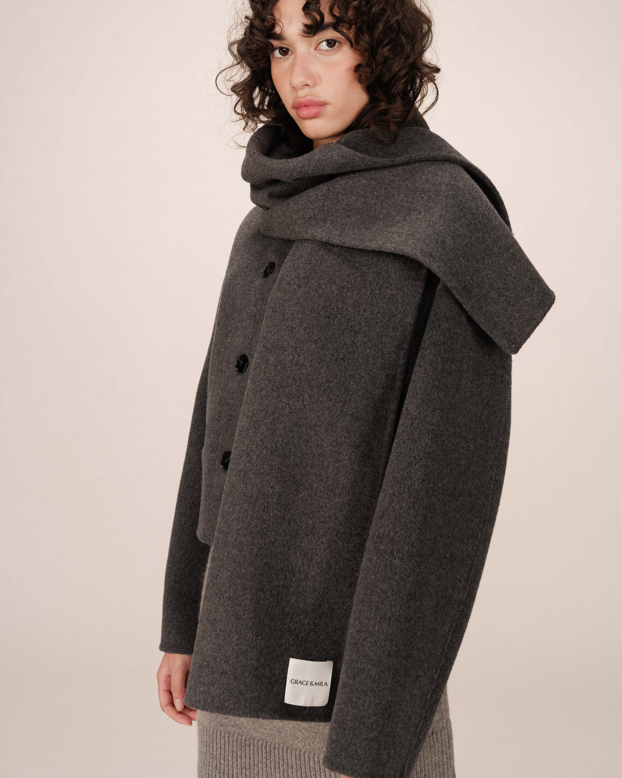 Echarpe Anthracite Siley