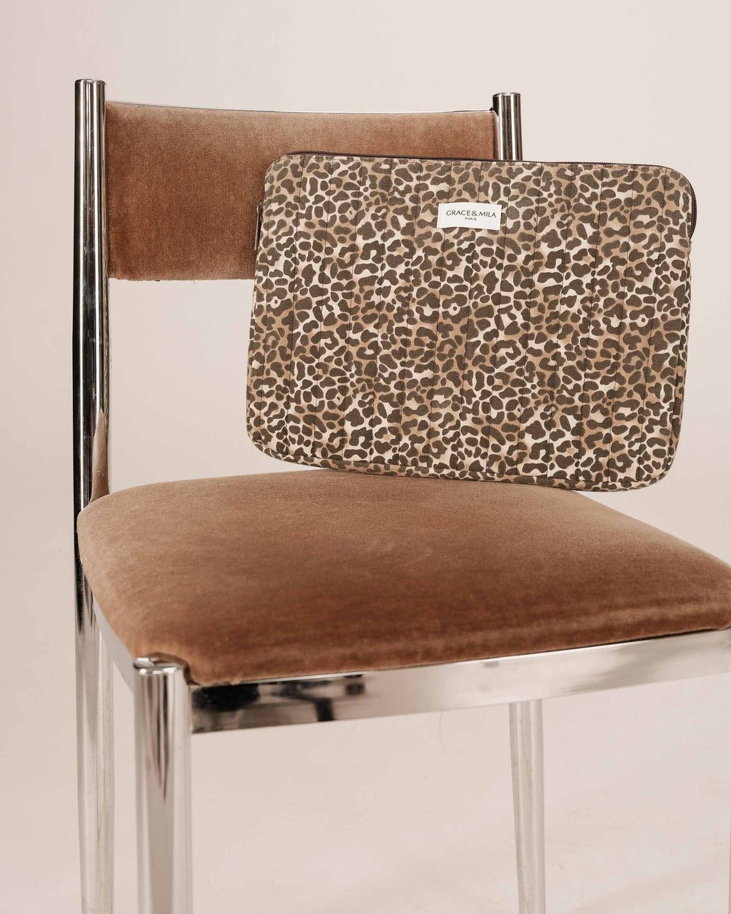 Leopard Sherry Laptop Sleeve