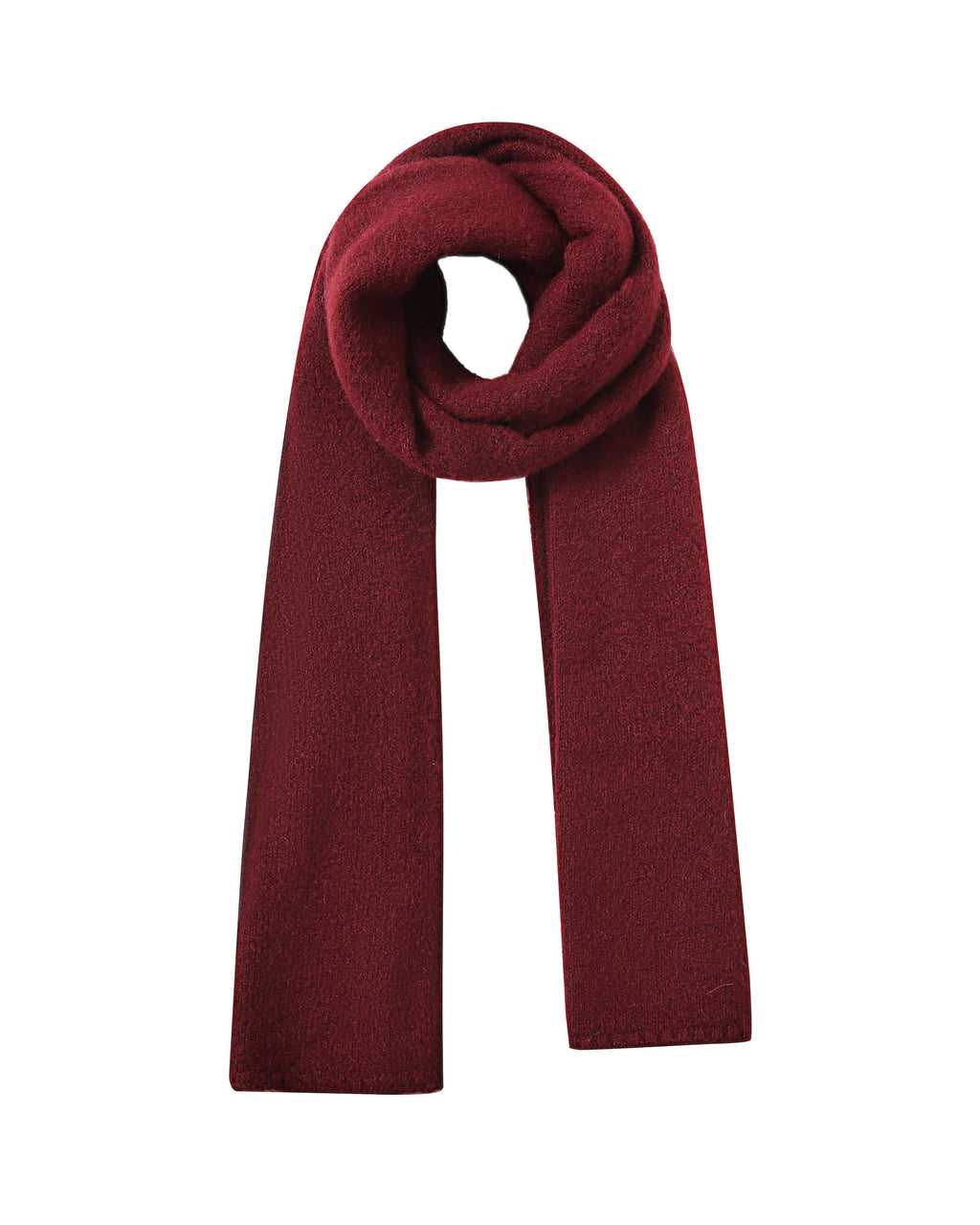 Bordeaux Knitted Scarf Sanguine