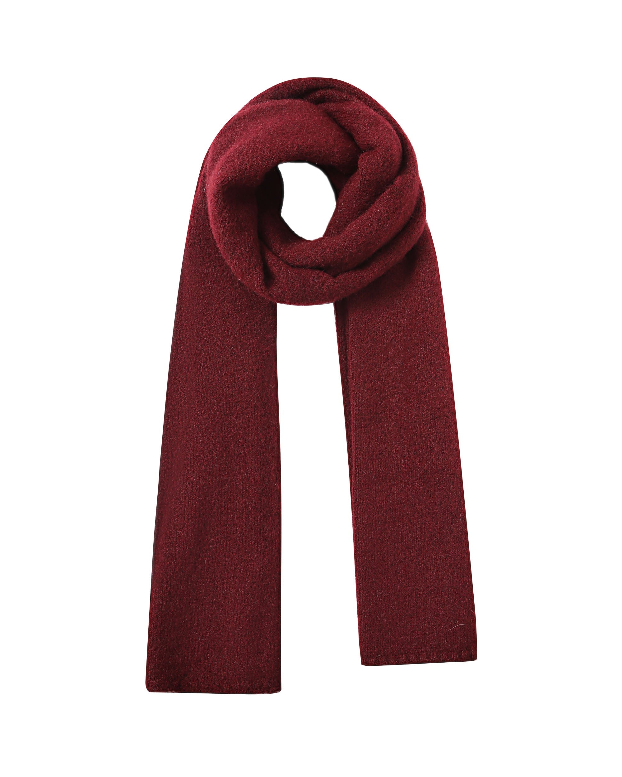 Bordeaux Knitted Scarf Sanguine
