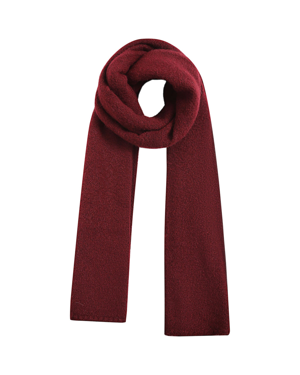 Bordeaux Knitted Scarf Sanguine