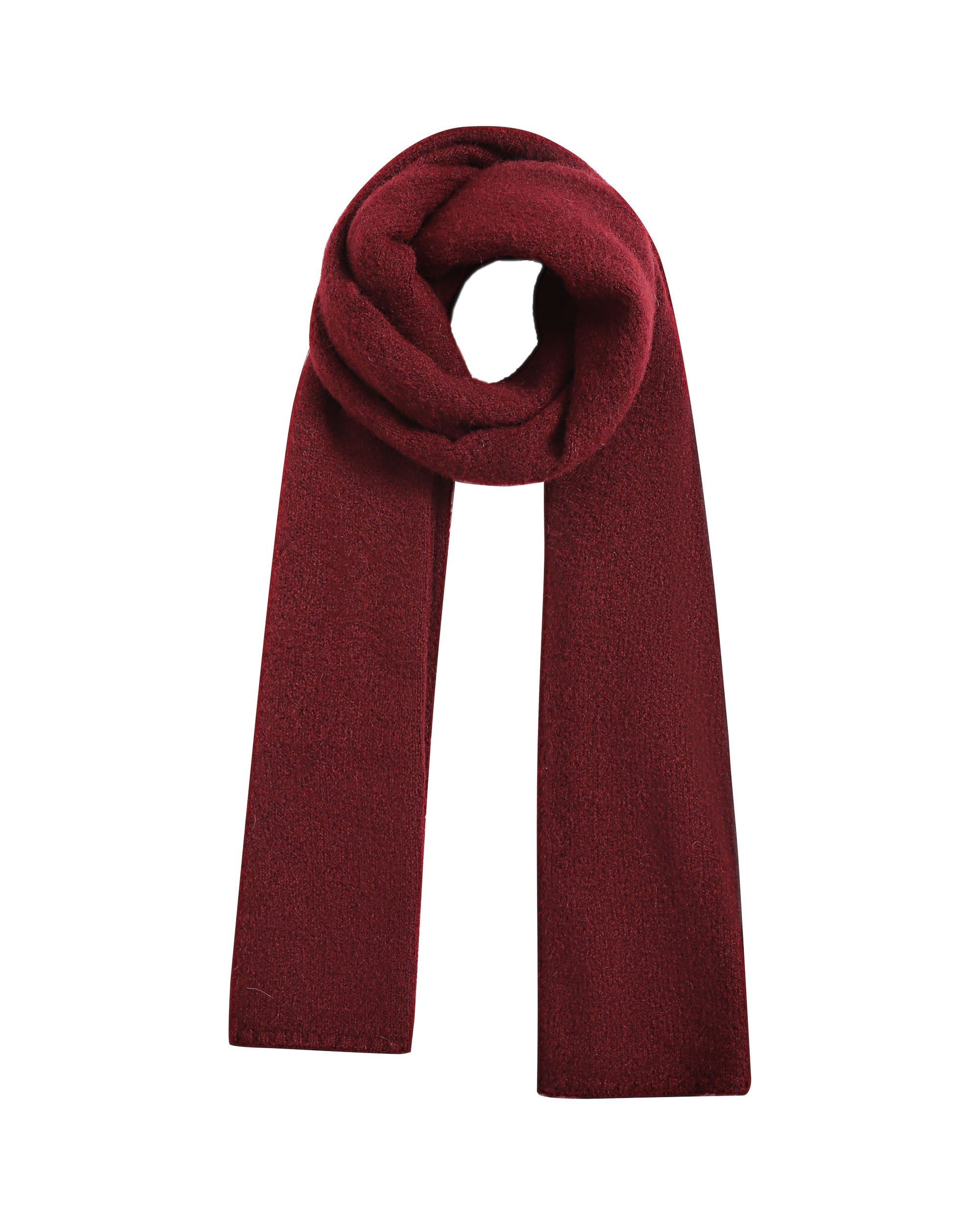 Bordeaux Knitted Scarf Sanguine