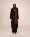 Bordeaux Knitted Scarf Sanguine