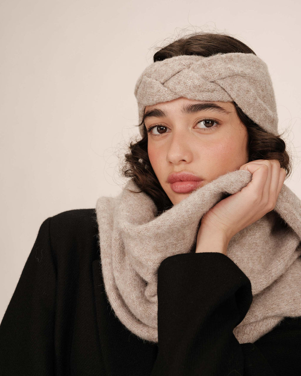 Sana Headband - Taupe