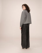 Grey Boxy Jacket Novembre