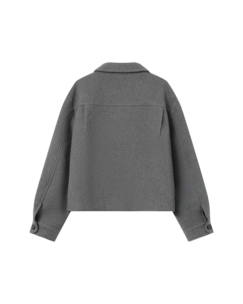 Grey Boxy Jacket Novembre