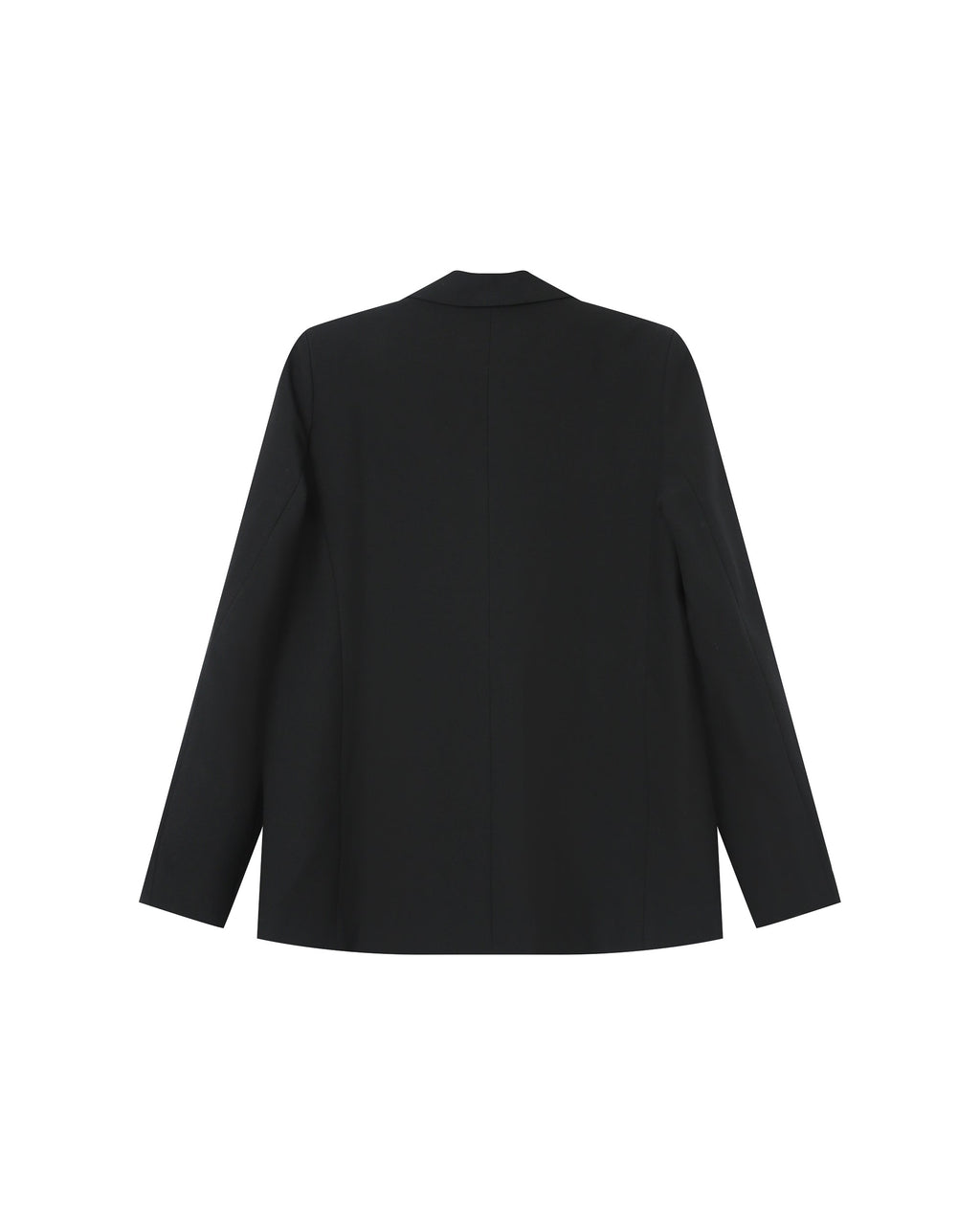Straight Double-Breasted Black Sureau Blazer