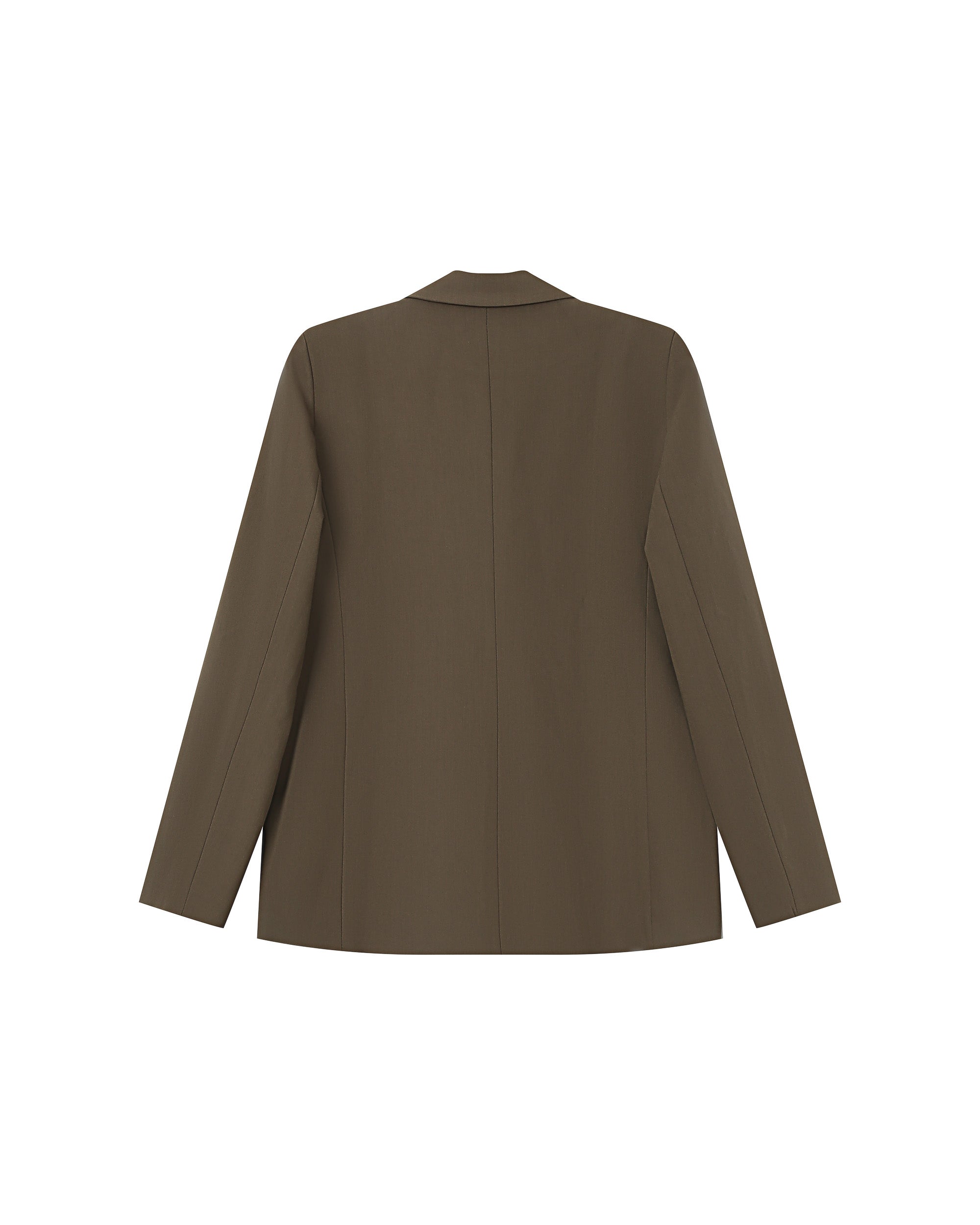 Blazer Croise Droit Vert Foret Sureau