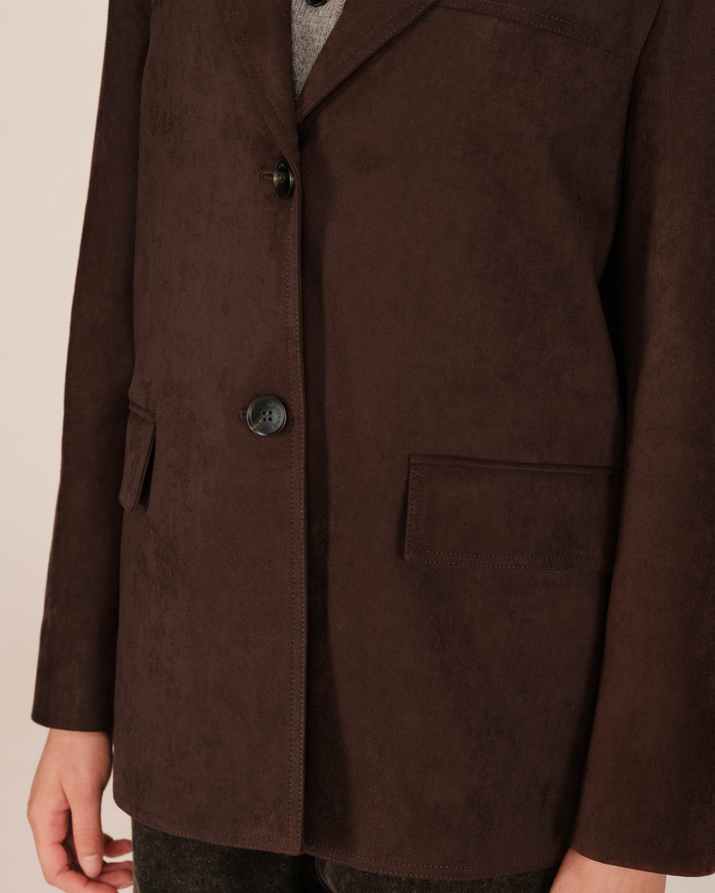 Blazer Chocolat Shannon