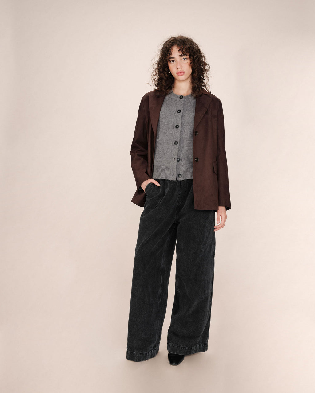 Blazer Chocolat Shannon