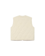 Ecru Quilted Jacket Seth