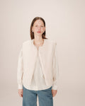 Ecru Quilted Jacket Seth