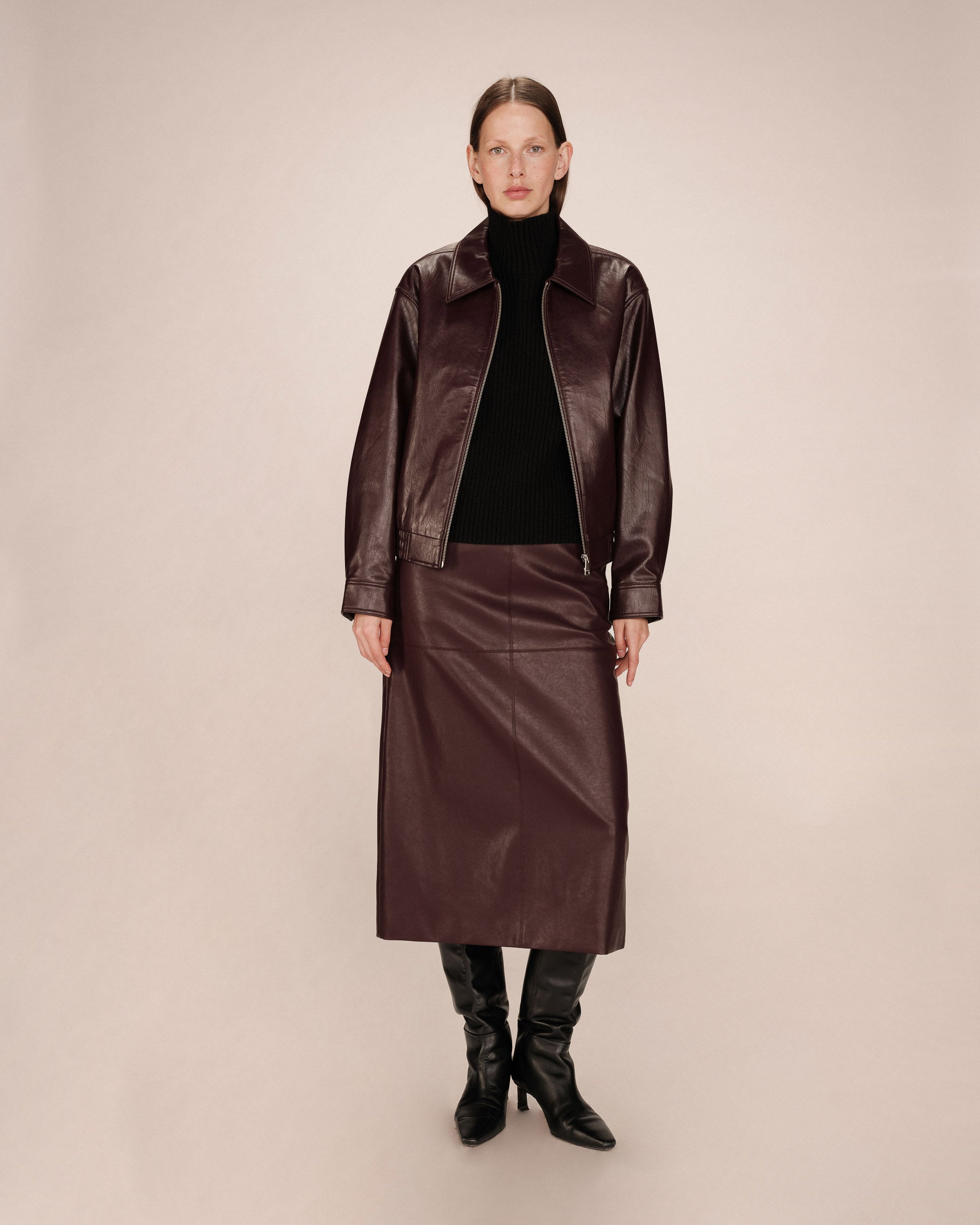 Sunisa Bordeaux Jacket