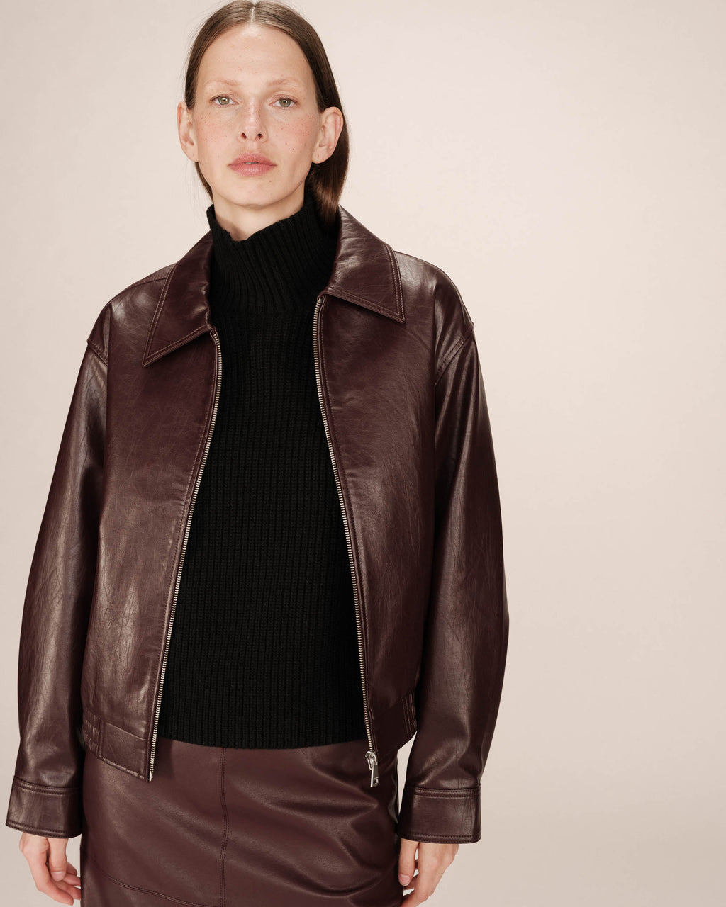 Sunisa Bordeaux Jacket