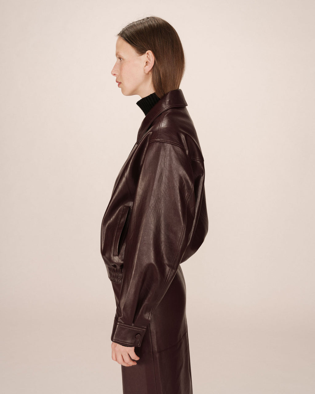 Sunisa Bordeaux Jacket