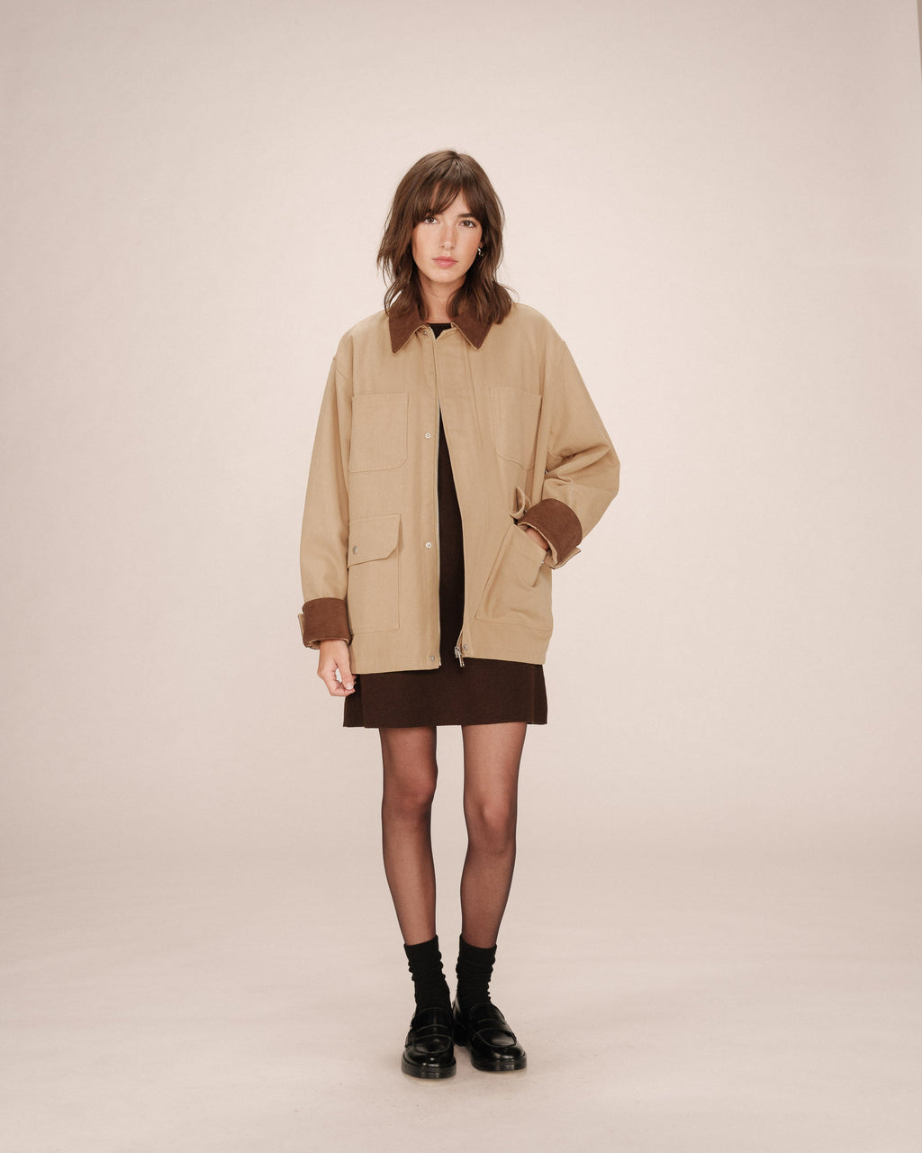 Sand Utility Jacket Soraya