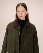 Forest Green Utility Jacket Soraya