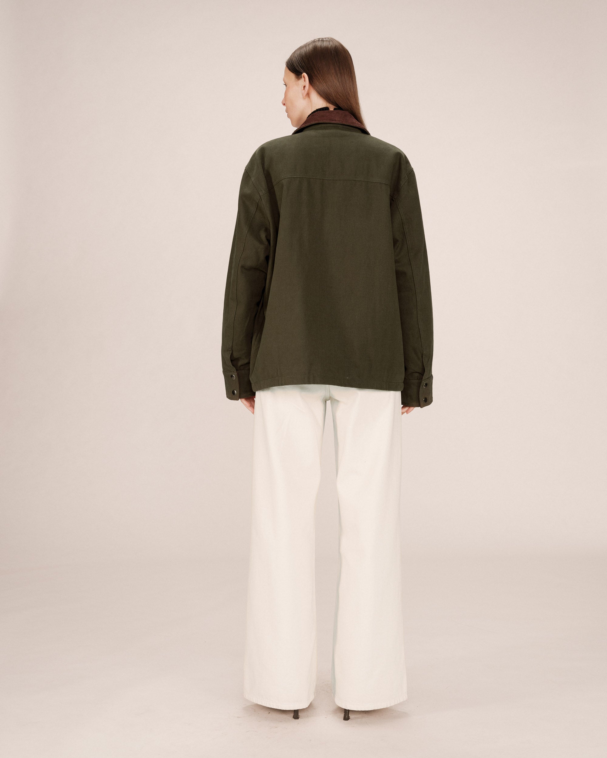 Forest Green Utility Jacket Soraya