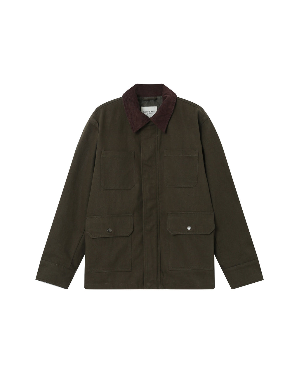 Forest Green Utility Jacket Soraya