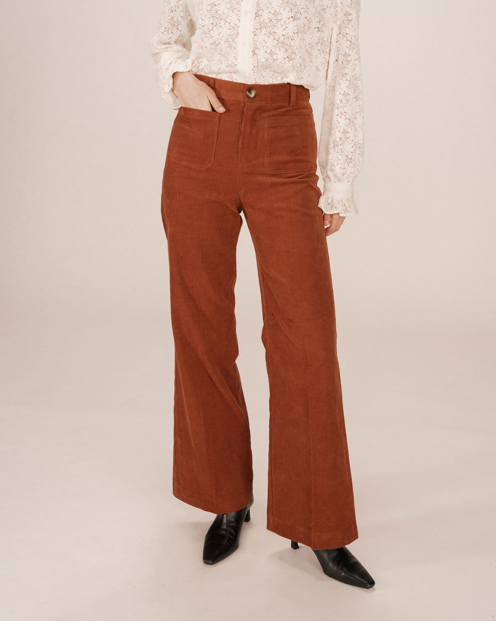 Pantalon Large Brique Samba