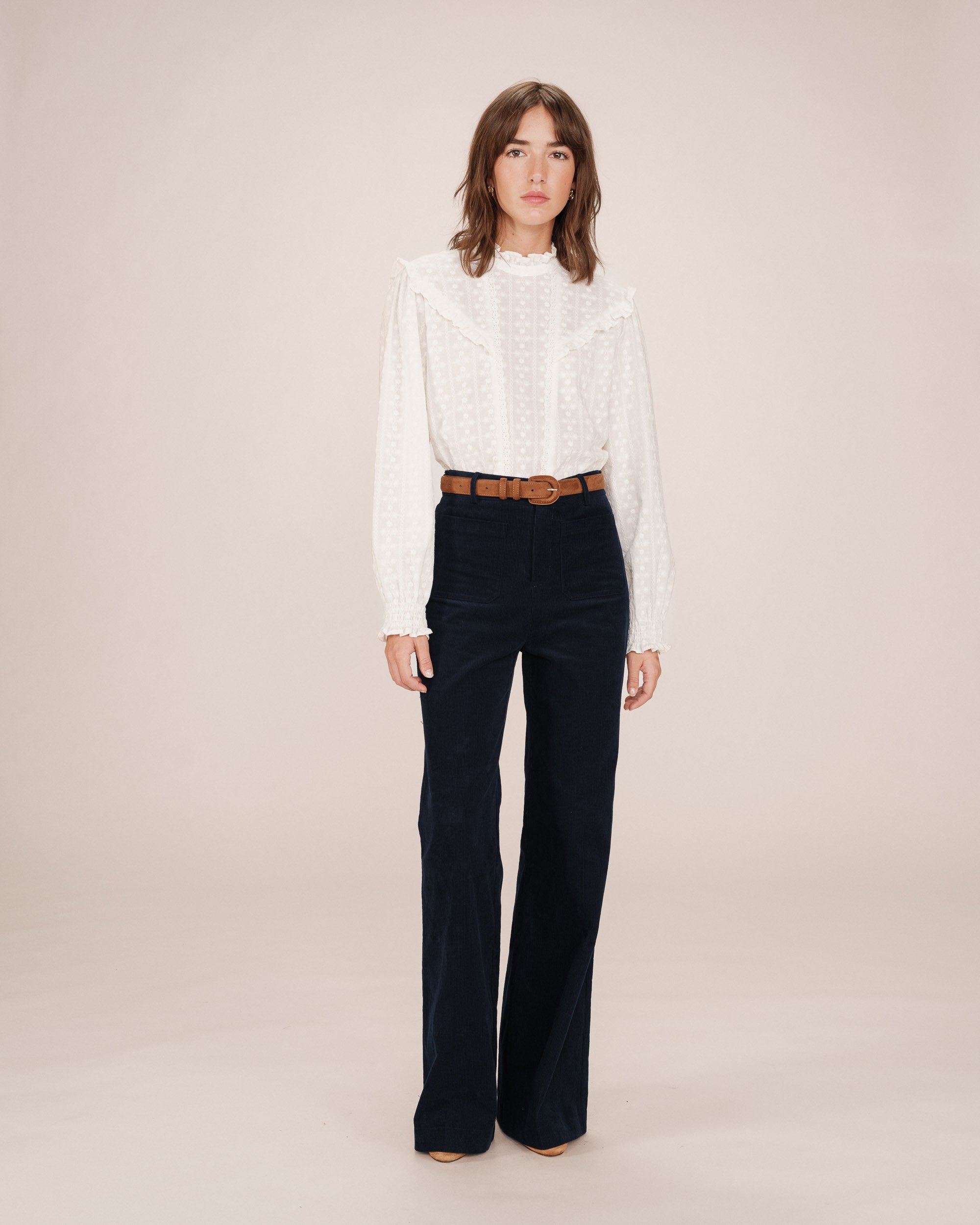 Pantalon Large Marine Samba