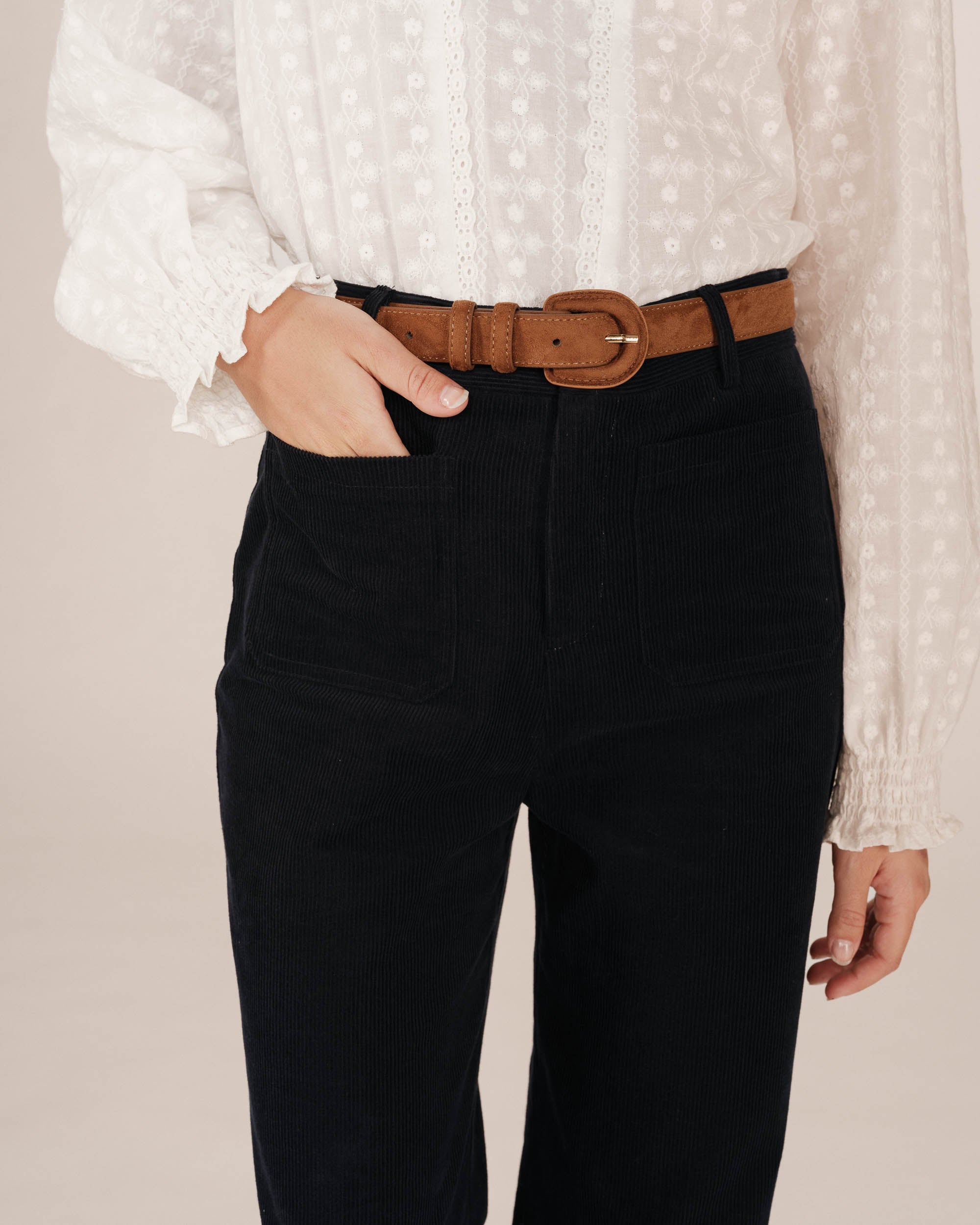 Pantalon Large Marine Samba