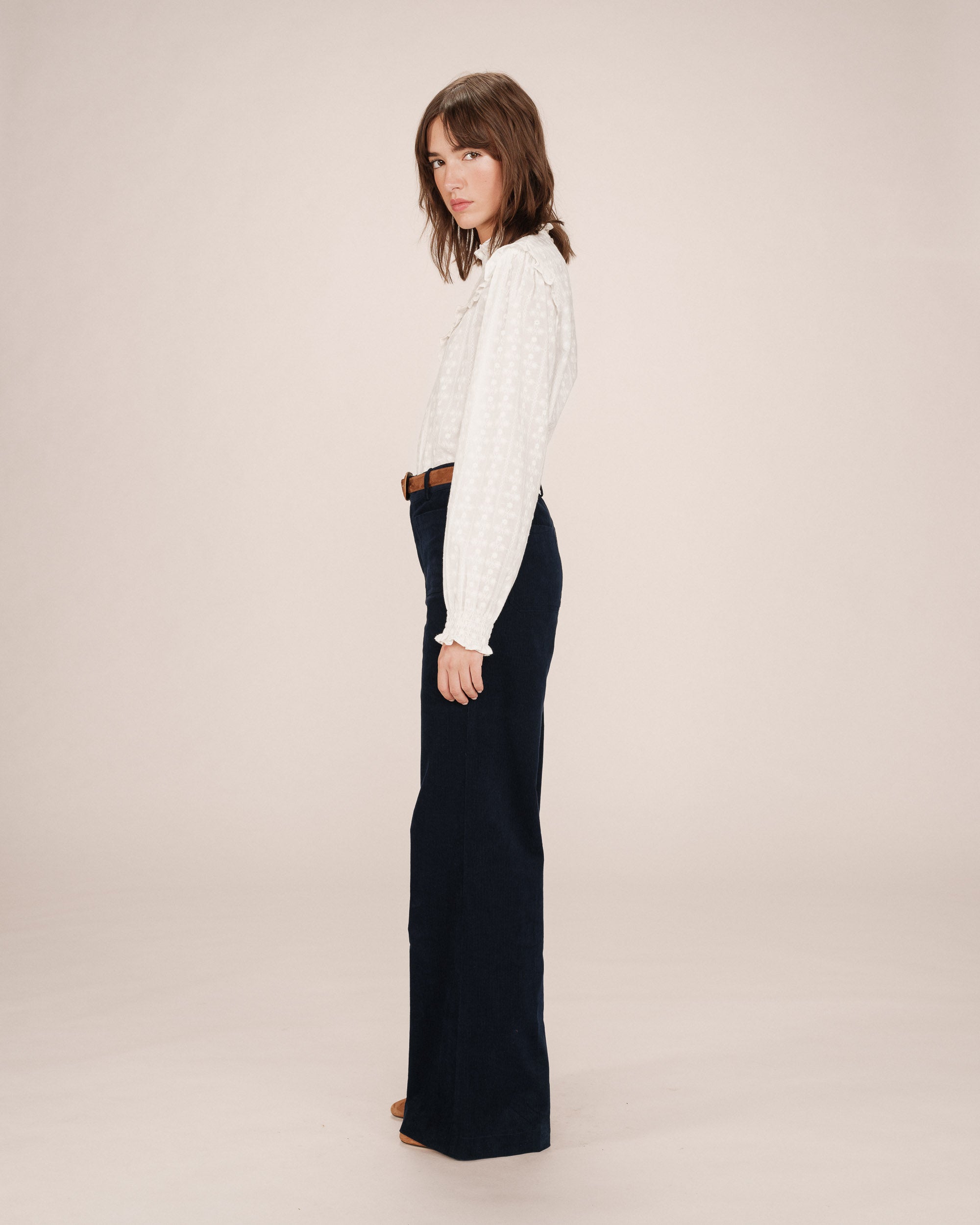 Pantalon Large Marine Samba