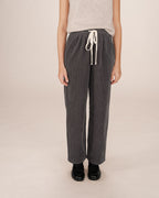 Wide-Leg Carbon Corduroy Trousers Liberty
