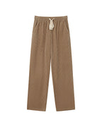 Wide-Leg Greige Trousers Liberty