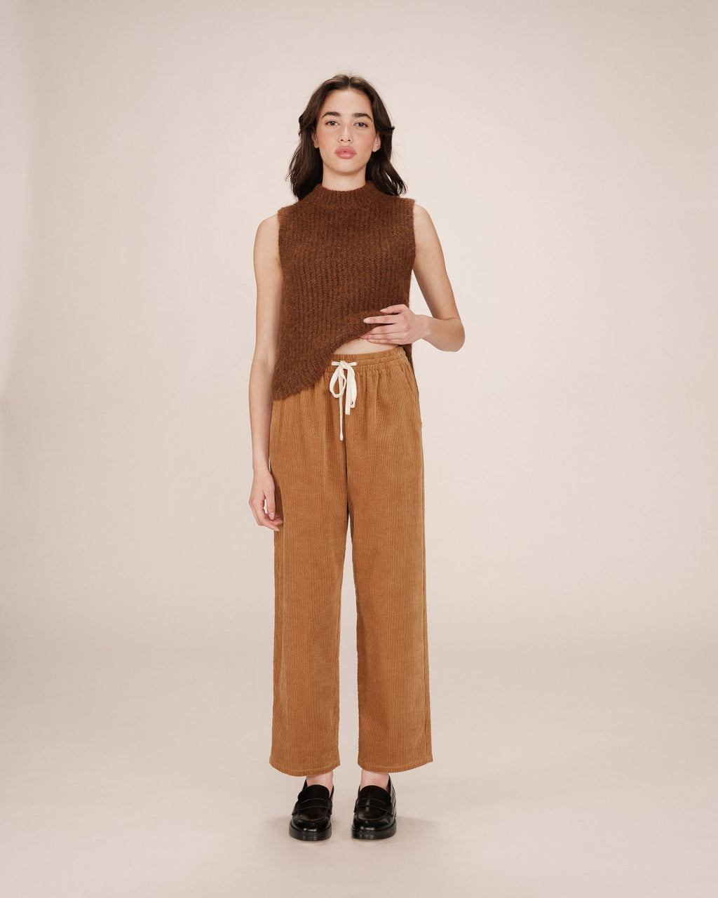 Wide-Leg Ochre Trousers Liberty