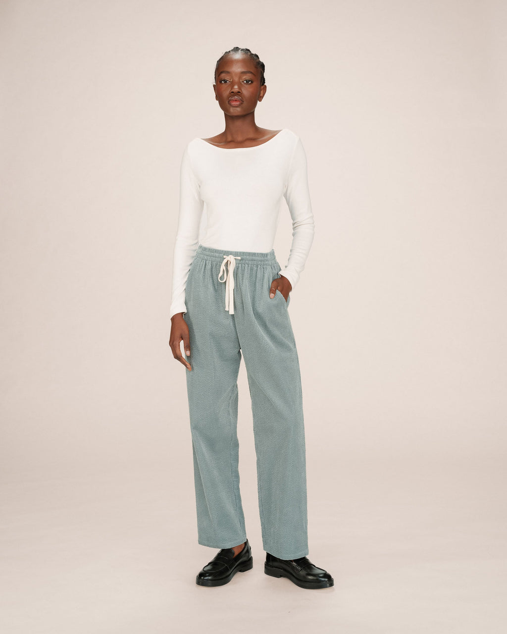 Pantalon Large Sauge Liberty