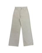 Beige Wide-Leg Jeans James