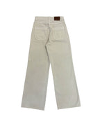 Beige Wide-Leg Jeans James