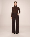 Wide Leg Chocolate Jeans James