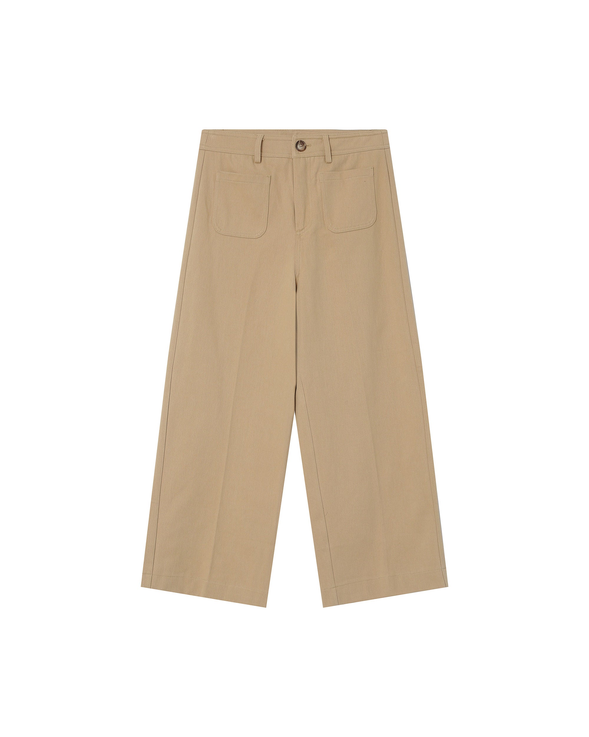 Pantalon Droit 7/8E Sable Sole