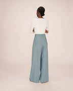 Pantalon Tailleur Sauge Story