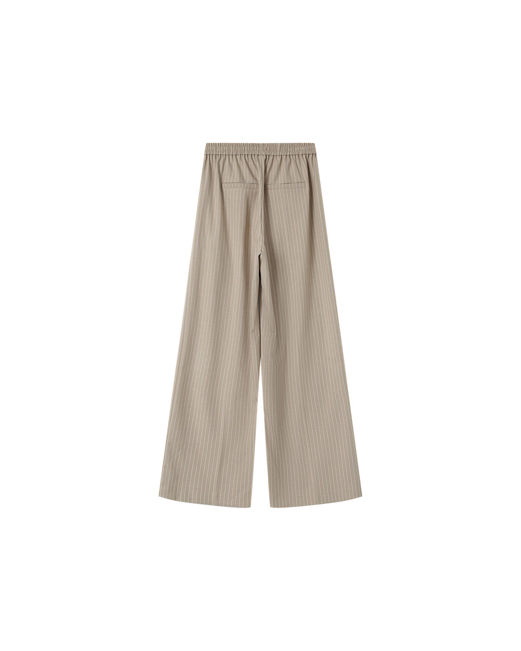 Striped Trousers Greige Stay