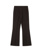 Pantalon Tailleur Evase Chocolat Singer