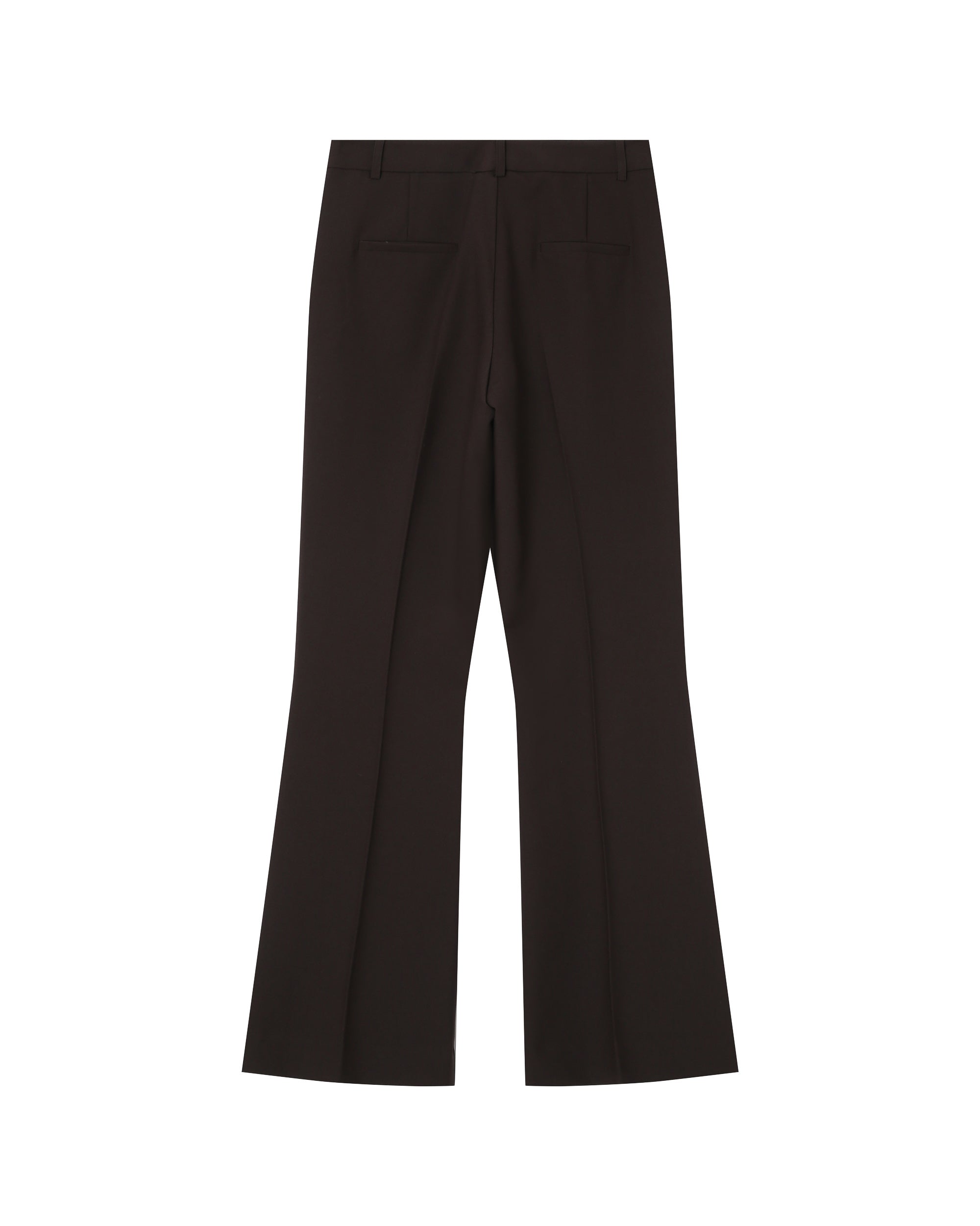 Pantalon Tailleur Evase Chocolat Singer