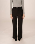 Pantalon Tailleur Evase Noir Singer