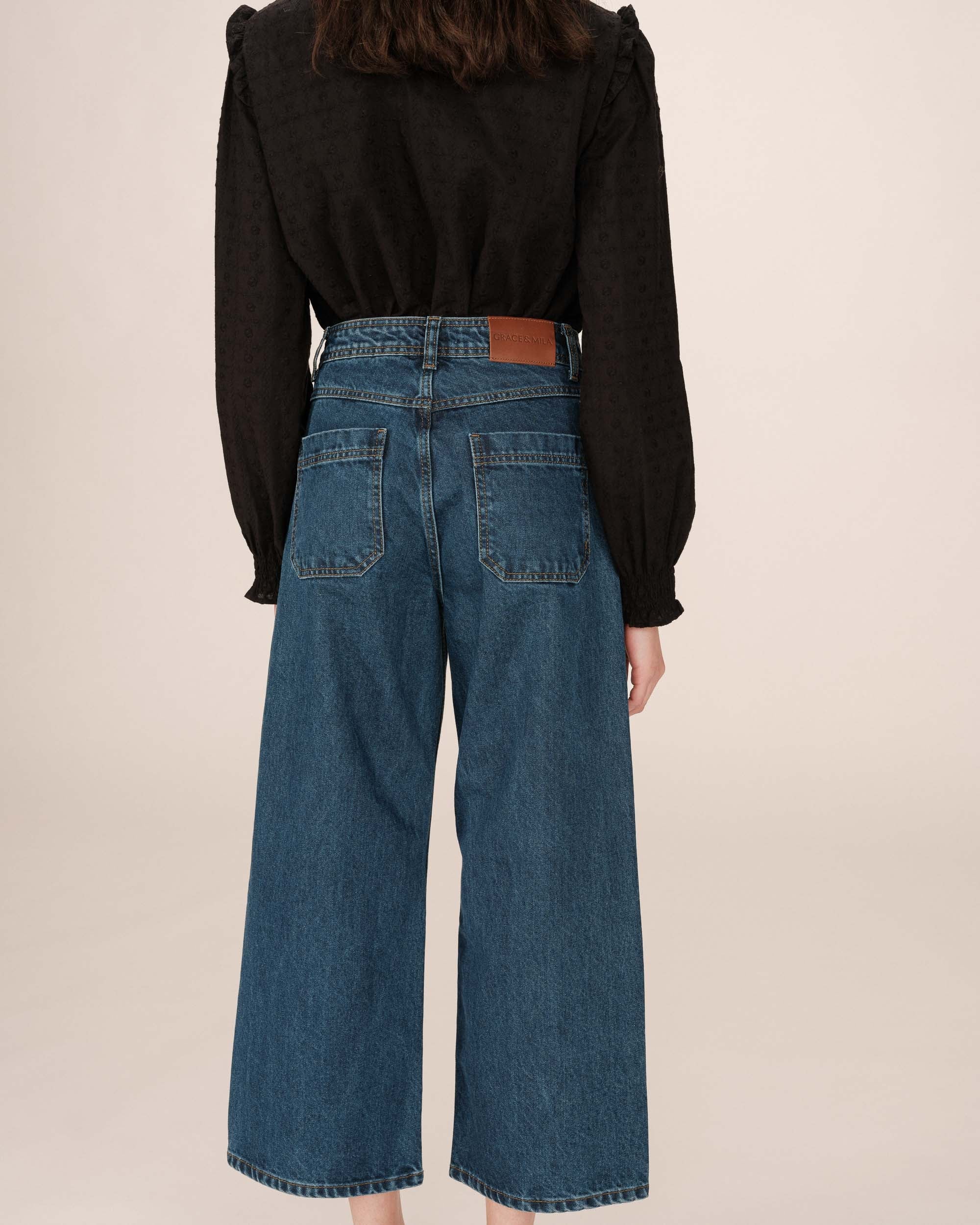 Jean 7/8E Medium Blue Jonas