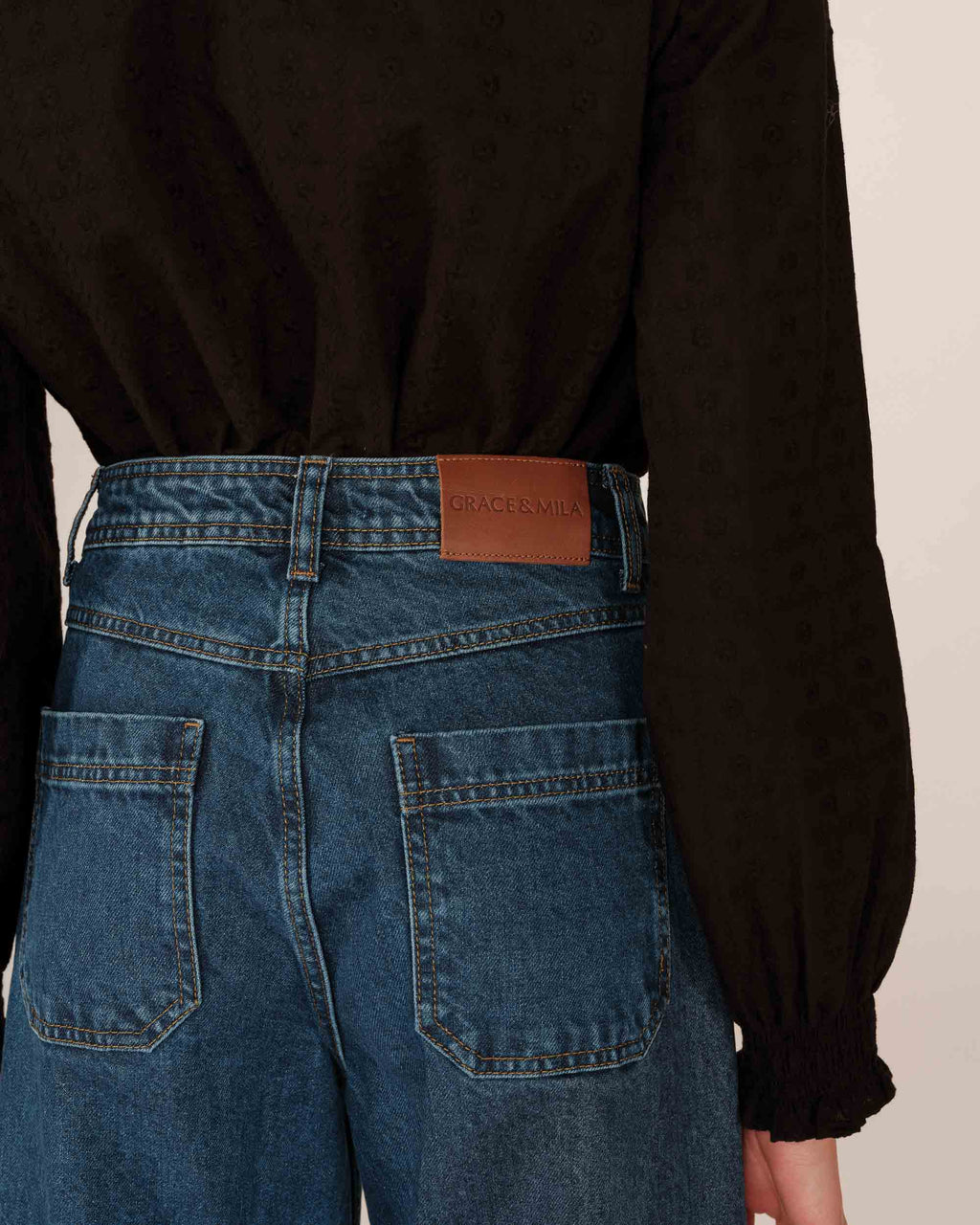 Jean 7/8E Medium Blue Jonas