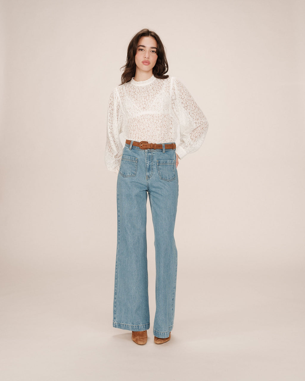 Jean Evase Light Blue Jacob