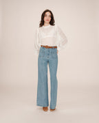 Jean Evase Light Blue Jacob