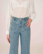Jean Evase Light Blue Jacob